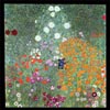 The Flower Garden by Gustav Klimt